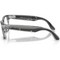 Ray-Ban Wayfarer (Gen 2) RW4012 Shiny Transparent Gray/ Transitions Sapphire lenses Size L (53mm) - фото 100323
