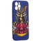 Чехол-накладка силикон MItriFON для iPhone 12 Pro (6.1") 0.8мм с флуоресцентным рисунком AW J68 - фото 104614