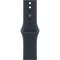 Apple Watch Series 12 42mm GPS Space Gray Aluminum Case with Navy Blue Sport Band SM/ML - фото 105064