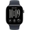 Apple Watch Series 12 42mm GPS Space Gray Aluminum Case with Navy Blue Sport Band SM/ML - фото 105121