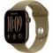 Apple Watch Series 12 46mm GPS Dark Bronze Aluminum Case with Olive Sport Band SM/ML - фото 105171