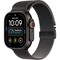 Apple Watch Ultra 4 49mm GPS + Cellular Black Titanium Case with Black Titanium Milanese Loop S/M/L - фото 105313