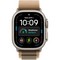 Apple Watch Ultra 4 49mm GPS + Cellular Natural Titanium Case with Desert Alpine Loop S/M/L - фото 105323