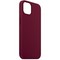 Накладка силиконовая MItrifON для iPhone 13 Pro (6.1") без логотипа Maroon Бордовый №52 - фото 45479