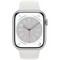 Apple Watch Series 8 GPS 45mm S/M/L Silver Aluminium/White (серебристый/белый) - фото 48829