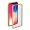 Чехол-накладка силикон Deppa Gel Plus Case D-85337 для iPhone XS/ X (5.8") 0.9мм Золотистый матовый борт - фото 51108