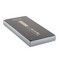 Аккумулятор внешний универсальный Remax PPP 12- 10000 mAh Proda Superalloy power bank (2USB: 5V-2.0A) Silver Серебристый - фото 51252