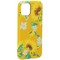 Чехол-накладка силикон MItriFON для iPhone 11 Pro (5.8") 0.8мм с флуоресцентным рисунком Цветы Желтый - фото 52438
