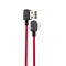 Дата-кабель USB Hoco X19 Enjoy Lightning (1.0 м) Red&Black - фото 53084