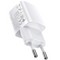 Адаптер питания Hoco N8 Briar dual port charger Apple&Android (2USB: 5V max 2.4A) Белый - фото 54527
