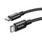 Дата-кабель Hoco X14 Double speed 60W charging data cable for Type-C to Type-C (1.0 м) Черный - фото 55127