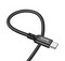 Дата-кабель Hoco X14 Double speed 60W charging data cable for Type-C to Type-C (1.0 м) Черный - фото 55128