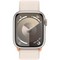 Apple Watch Series 9 GPS 41mm Starlight Aluminium Sport Loop (сияющая звезда) - фото 57285