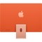 Apple iMac 24" Retina 4,5K 2023 MQRX3 (Apple M3, 10-Core GPU, 8GB, 256GB SSD, оранжевый) - фото 57986