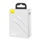 Дата-кабель Baseus Superior Series Fast Charging cable Type-C to Type-C 100Вт (CATYS-B02) (1м) Белый - фото 58032