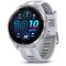 Garmin Forerunner 965 Amoled Silver wt White Band (010-02809-11) - фото 82001