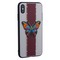 Накладка силиконовая TOTU Butterfly Love Series -019 для iPhone XS Max (6.5") Бабочка Red - фото 16030