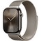 Apple Watch Series 10 GPS + Cellular 46mm S-M/M-L Natural Titanium Milanese Loop - фото 63479