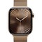 Apple Watch Series 10 GPS + Cellular 46mm S-M/M-L Gold Titanium Milanese Loop - фото 63483