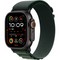 Apple Watch Ultra 2 (2024) GPS + Cellular 49mm Black S/M/L Alpine Loop Dark Green - фото 63511