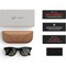 Ray-Ban Headliner Shiny Black/ Green M/L - фото 78894