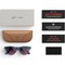 Ray-Ban Headliner Shiny Jeans Transparent/ Dusty Red Polarized M/L - фото 78912