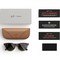 Ray-Ban Headliner Shiny Warm Stone Transparent/ Tint to Dark Green Transitions M/L - фото 78918
