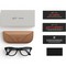 Ray-Ban Skyler Shiny Black/ Clear M/L - фото 78931