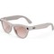 Ray-Ban Skyler Shiny Chalky Gray/ Gradient Cinnamon Pink M/L - фото 78956