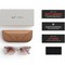 Ray-Ban Skyler Shiny Chalky Gray/ Gradient Cinnamon Pink M/L - фото 78959