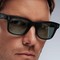 Ray-Ban Wayfarer Matte Black/ Clear to Graphite Green Transitions M/L - фото 78967
