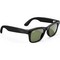 Ray-Ban Wayfarer Shiny Black/ Green M/L - фото 78988