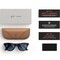 Ray-Ban Skyler Shiny Black/ Tint to Cerulean Blue Transitions M/L - фото 79019