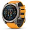 Garmin Fenix 8 51mm Amoled Sapphire Carbon Gray DLC Titanium with Spark Orange Silicone (010-02905-11) - фото 81837