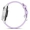 Garmin LILY 2 Active Silver with Purple Jasmine Silicone Band (010-02891-01) - фото 81927