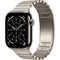 Apple Watch Series 11, 42 mm, Natural Titanium Link Bracelet - фото 83381