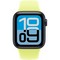 Apple Watch SE 3, 40 mm, Midnight Aluminium Neon Yellow Sport Band - фото 83409