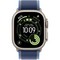 Apple Watch Ultra 3, 49 mm, Natural S-M/М-L Trail Loop Blue/Bright Blue - фото 83562