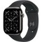 Apple Watch Series 11, 46 mm, Slate Titanium Black Sport Band SM/ML - фото 84276